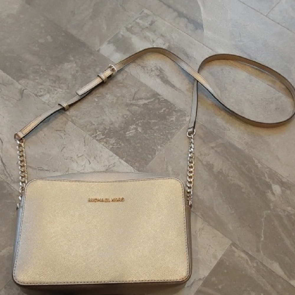 Michael Kors Metallic Crossbody Bag
